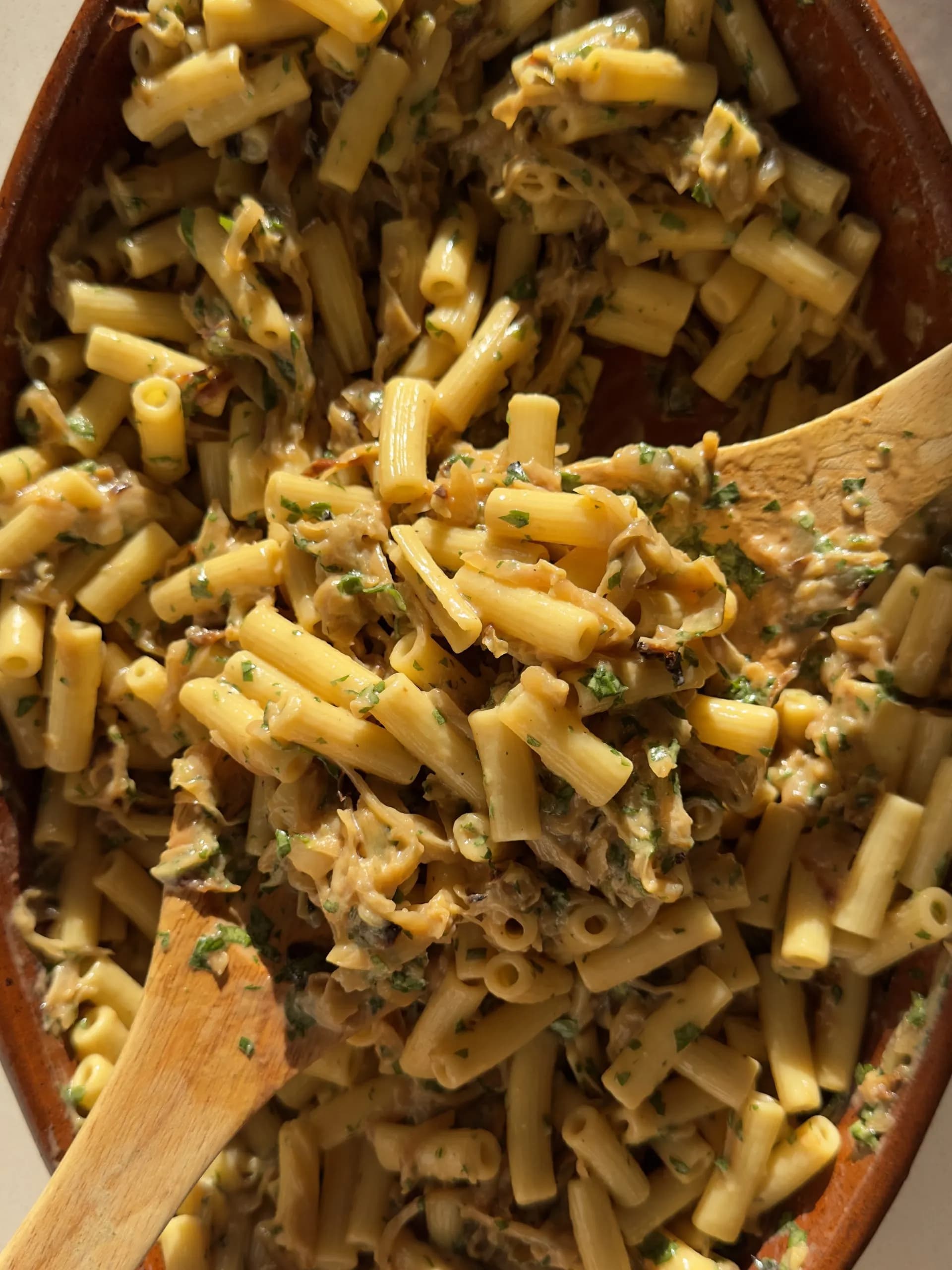 Picture for CARAMELIZED ONION CABBAGE PASTA